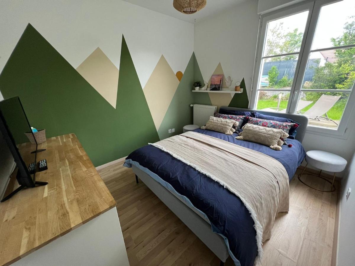 Ferienwohnung Logement Exceptionnel Avec Jardin Proche Disney Montévrain Exterior foto